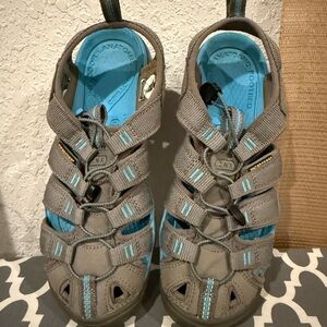 Women’s Keen Grey Blue Sandals Size 7
